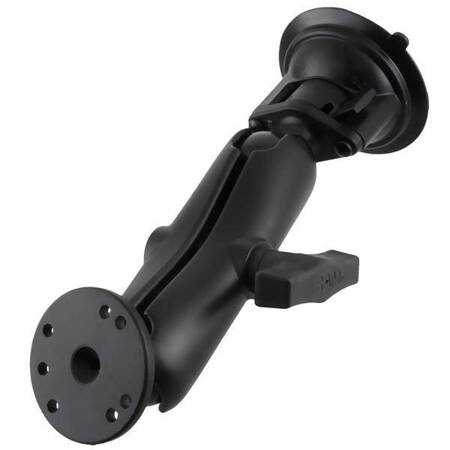 RAM® Twist-Lock™ Suction Cup Mount with Round Plate Adapter