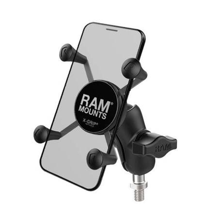 RAM® X-Grip® Phone Mount with 3/8"-16 Threaded Ball Base