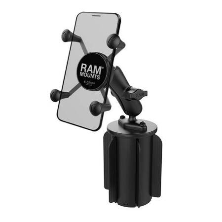 Uchwyt na telefon RAM® X-Grip® z podstawą uchwytu na kubek RAM-A-CAN™ II